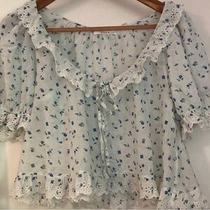 Doen Songbird Lazuli Top